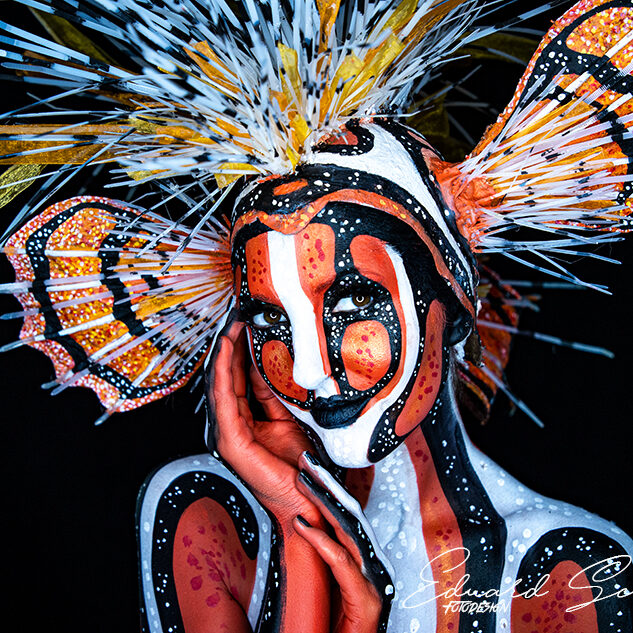 FEUERFISCH Makeup bei Nadja Hluchovsky