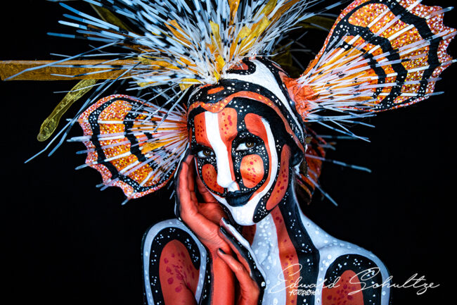 FEUERFISCH Makeup bei Nadja Hluchovsky