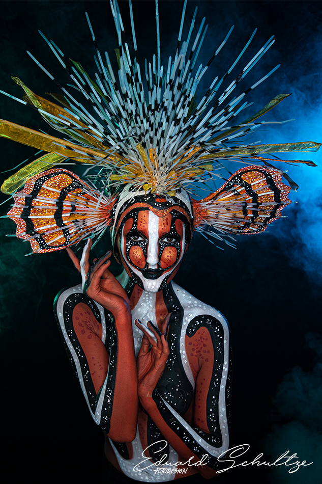 FEUERFISCH Makeup bei Nadja Hluchovsky